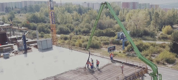 Concrete pump Blackfen